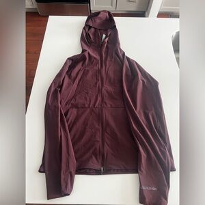 Lululemon Athletica Maroon Zip-Up Jacket